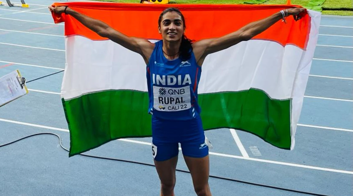 rupal chaudhary wins silver asian athletics championships 12bet app