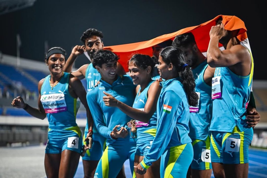 12BET India Celebrates India’s Final Medal Haul at Asian Athletics