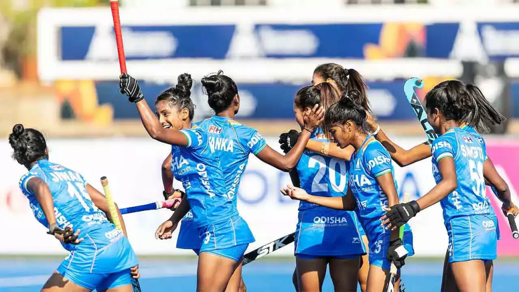 12BET Sports Match India’s Junior Women Hockey Shine in 3-2 Victory
