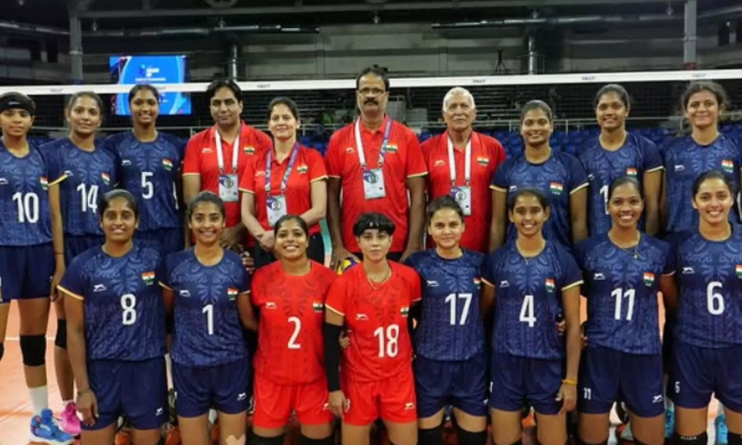 Indian Volleyball roster for 2025 AVC Women’s Nations Cup